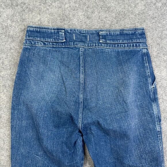 Abercrombie & Fitch Jeans Ultra High Rise Straight Womens 32/14R Blue Denim - Picture 10 of 11